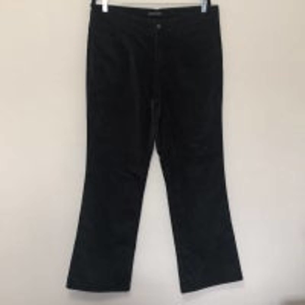 New York‎ & Company Black Velvet Pants Size 16 EUC